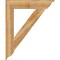 Ekena Millwork Traditional Traditional Rough Sawn Bracket, Western Red Cedar, 6"W x 36"D x 44"H BKT06X36X44TRA01RWR - alternate 4
